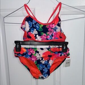 Floral Kids Swim Set